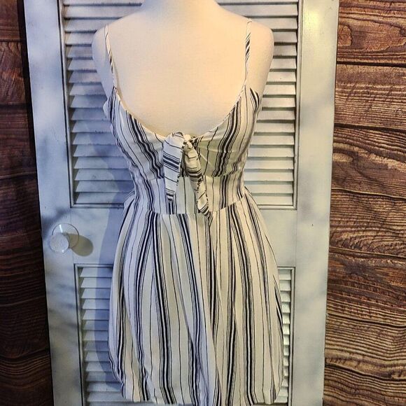 Purple Snow Sm Striped Sundress - Picture 8 of 12